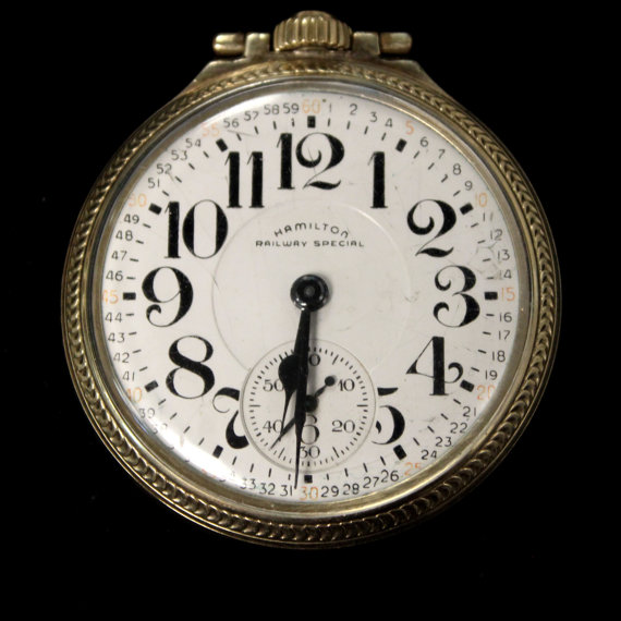 Hamilton 992B 21 Jewels 10k rolled gold Railroad Watch, Montgomery Dial, 1948. Belonged to US Navy Chief Petty Officer Stuckey